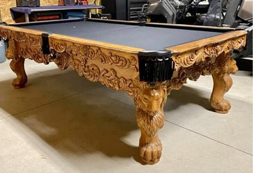 Olhausen St Leone Pool Table 8 Foot Pro Size