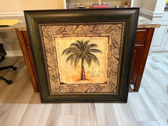 Majestic Palm Framed Wall Art