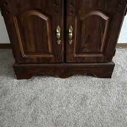 Wood Night Stand 