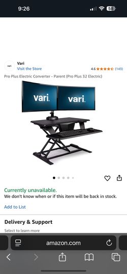 Electric Standing Desk