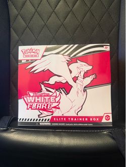 Pokémon White Flare Scarlet and Violet Elite Trainer Box
