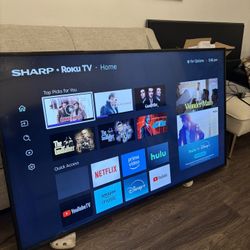 Sharp 65” Smart TV 