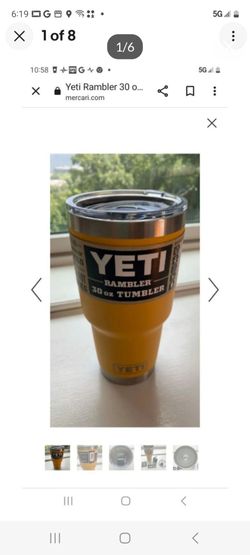 Rare Brand-New Limited Edition Yeti Rambler Tumbler 30 Fl. Oz. Alpine Yellow No Lower Offers Accepted