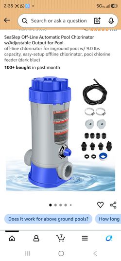 SeaSleep Off-Line Automatic Pool Chlorinator