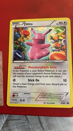 Ditto XY40 Pokémon TCG Rare Card