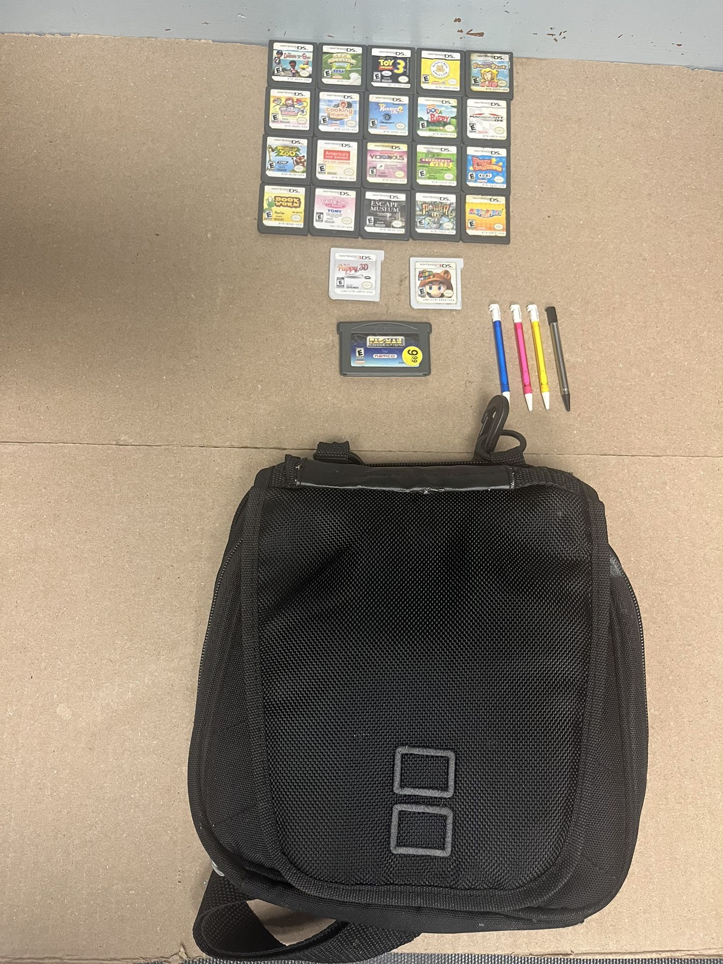 Nintendo Ds Bundle With Bag And Stylus 