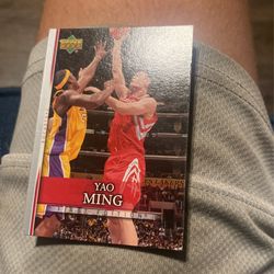 Yao Ming first edition card