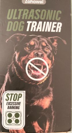 New Ultrasonic dog trainer