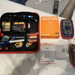 Soldering Kit & Multimeter NEVER USED