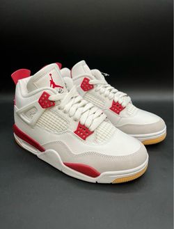 Size 5 - Nike SB x Air Jordan 4 Retro SP Friends & Family Varsity Red No Box *5510