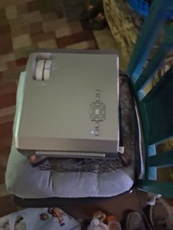 Portable  Projector Gray Read below