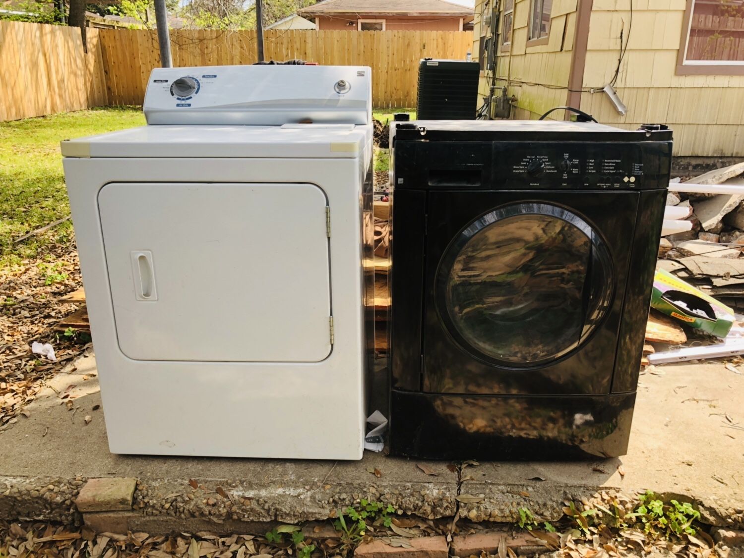 Washer and Dryer