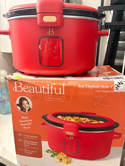 Beautiful by Drew Barrymore 4qt Digital Slow Cooker