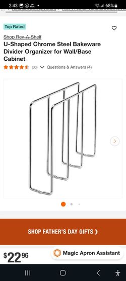 Chrome bakeware  organizer🍪