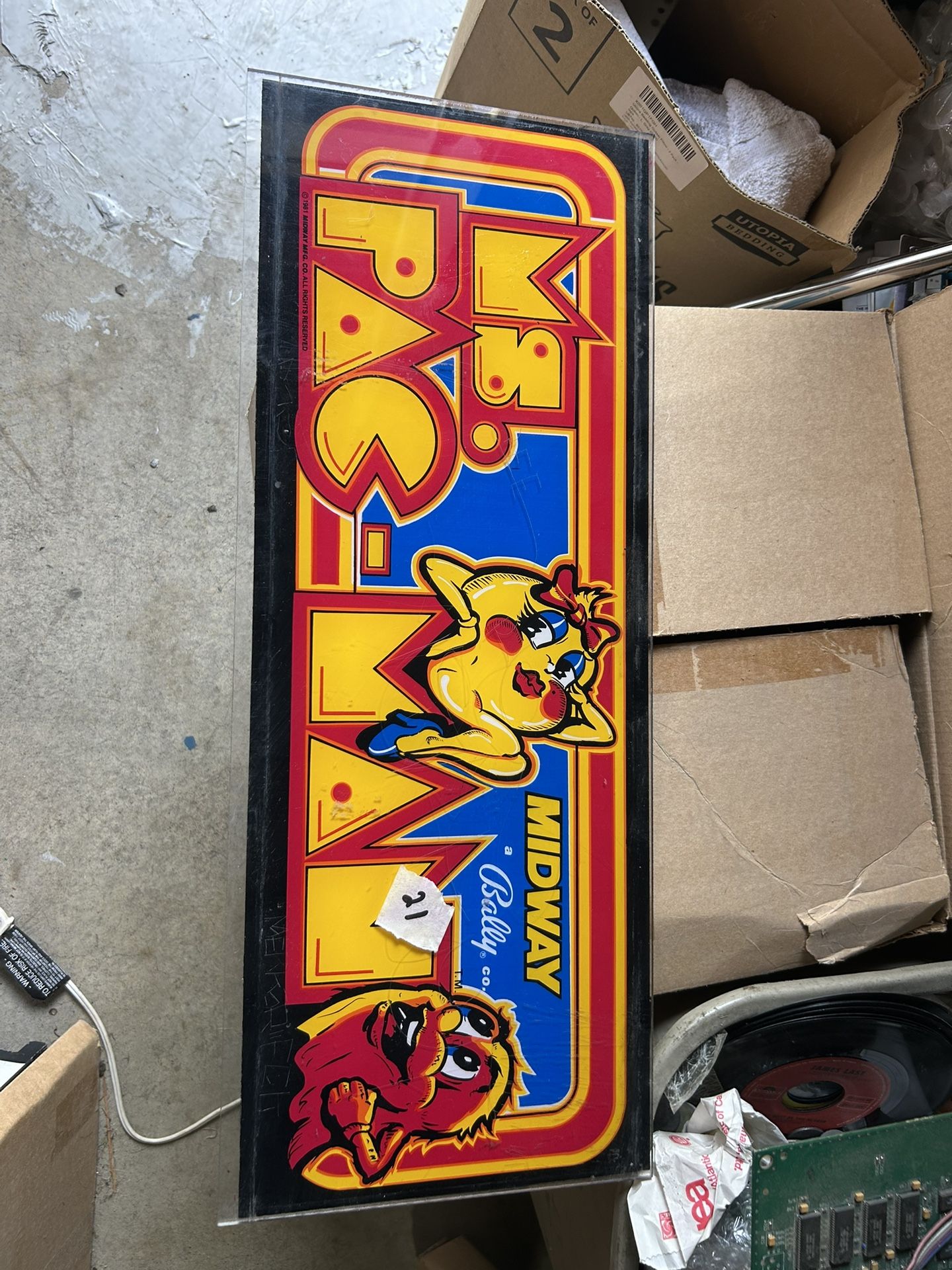 Ms Pac-Man Marquee
