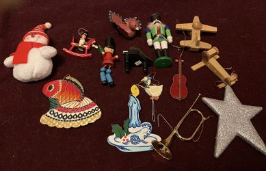 Bag  Of Christmas Ornaments 