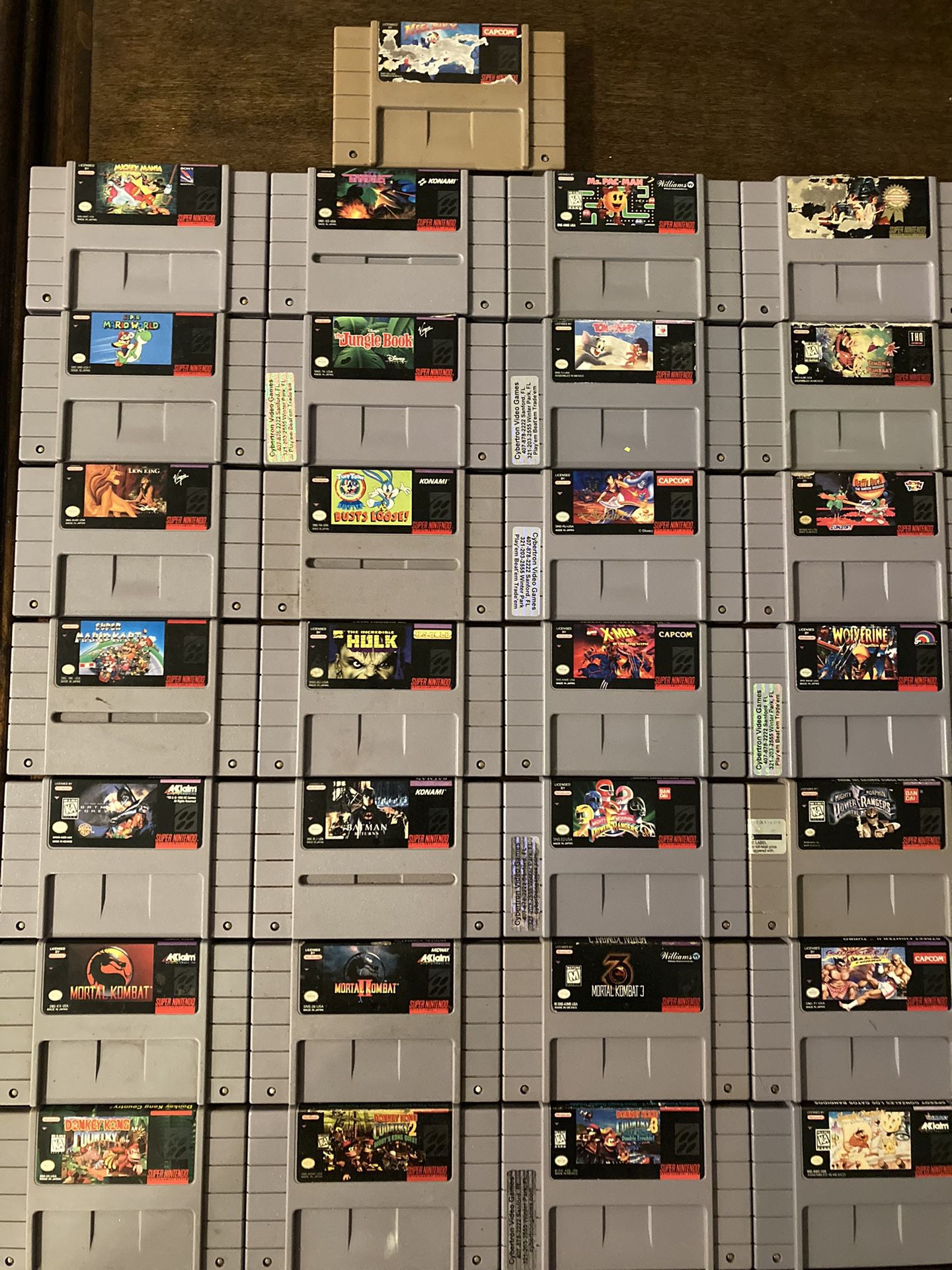 29 Game SNES Bundle