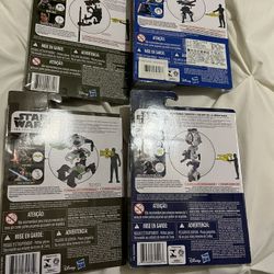 Brand New Lot of 4 Star Wars Rogue One and Force Awakens Factory Sealed 