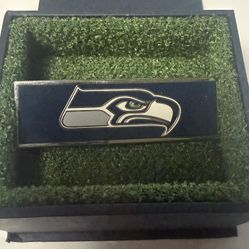 Seattle Seahawks NFL Money Clip-(Rhodium )