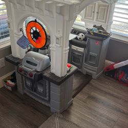 Kitchen Set With Cooking Supples Also 