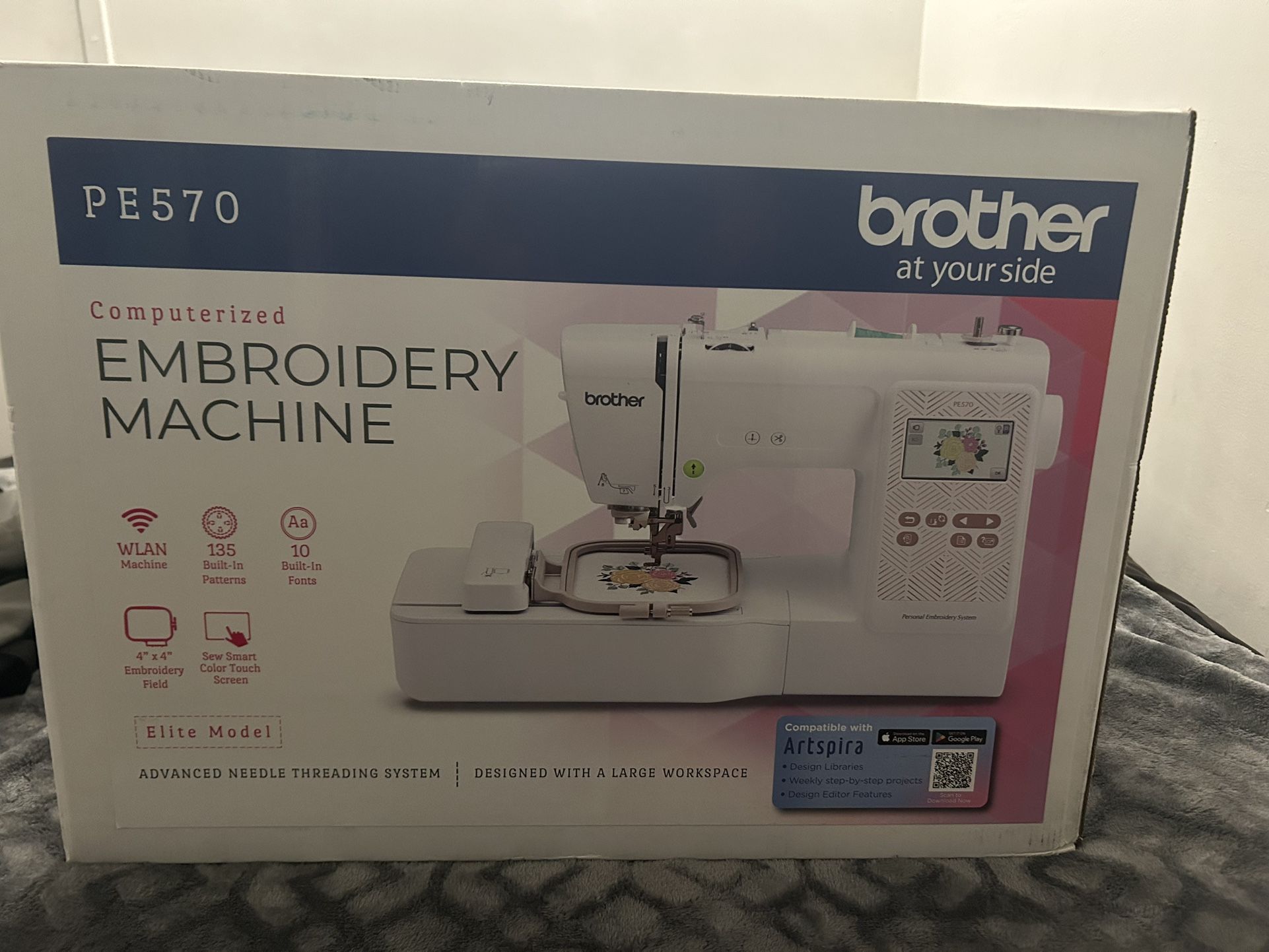 Brother PE570 Computerized Embroidery Machine