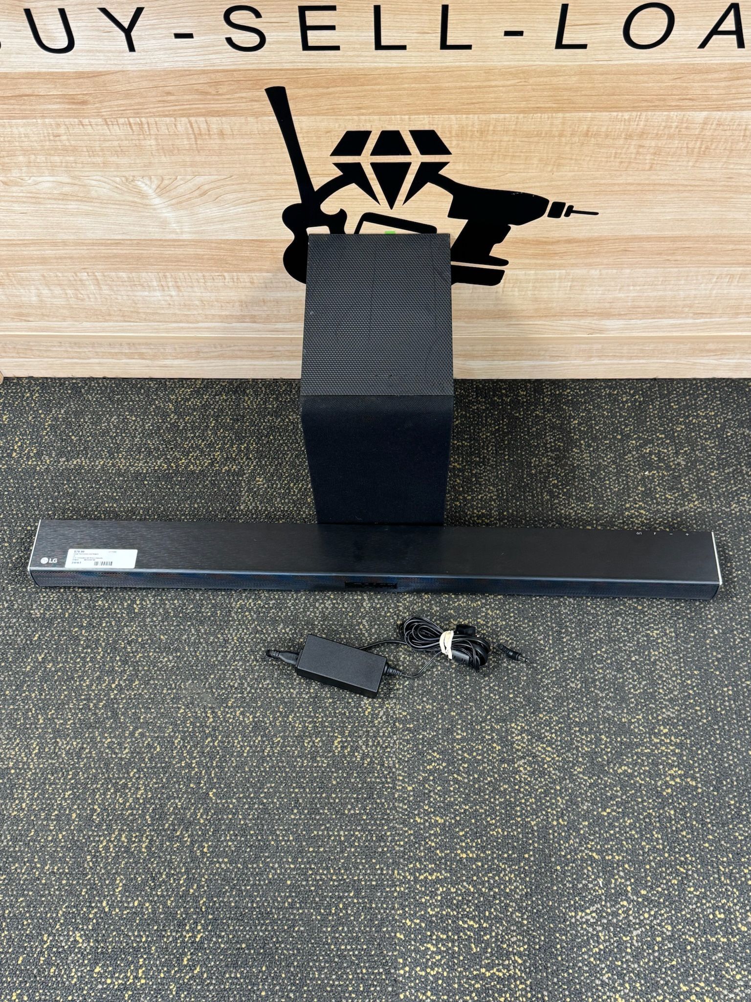LG SPJ4B-W 2.1 ch. Soundbar with Wireless Subwoofer