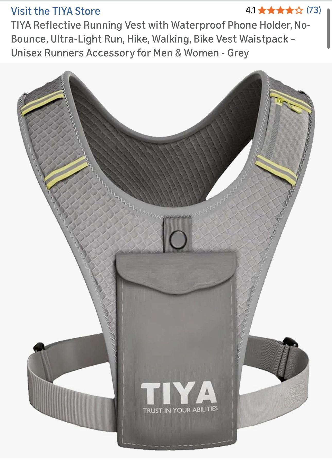 REFLECTIVE RUNNING VEST