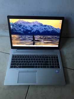 15.6” Hp EliteBook i5 processor 256gb SSD 8gb window 11 come with charger good condition