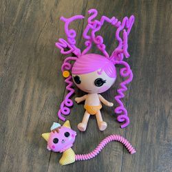 Rare To Find 2012 Trinket Sparkles Lalaloopsy Silly Hair With HairAnd Scoops Waffle Cone Pet AllGood Condition 