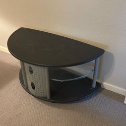 TV Stand (3 Shelves- Half Circle)  40” L