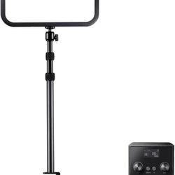 Godox ES45 Key Light, LED Video Light with Extendable Desk Stand