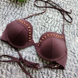 H&M Brown Bikini Top 34B