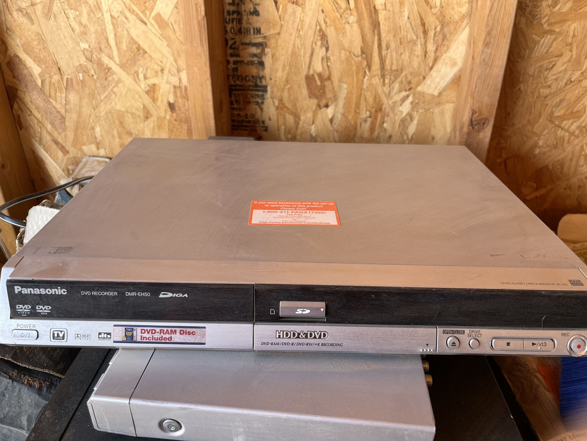 Panasonic DMR- ES20 DVD Recorder