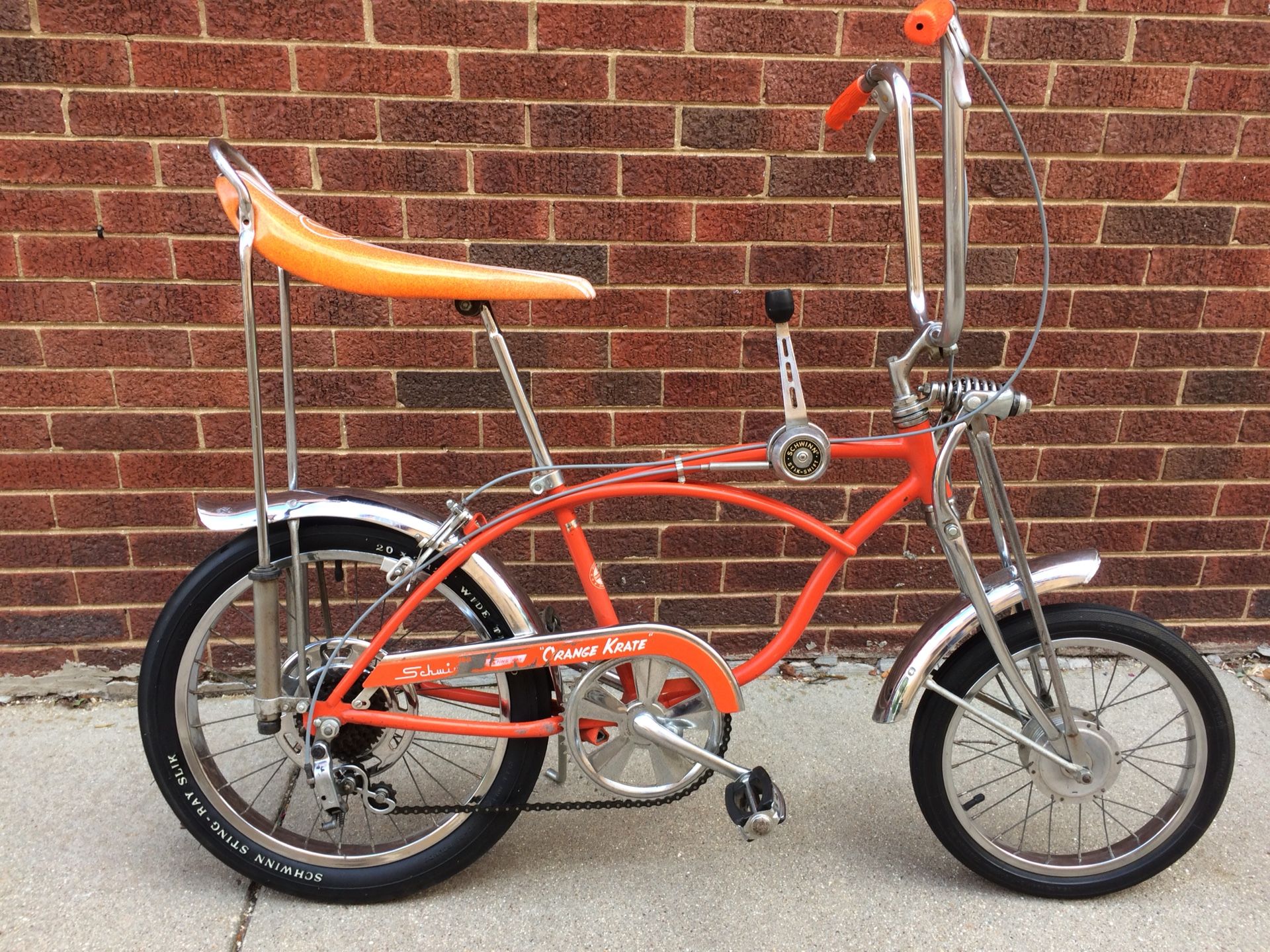 Schwinn Stingray Krate Orange Krate