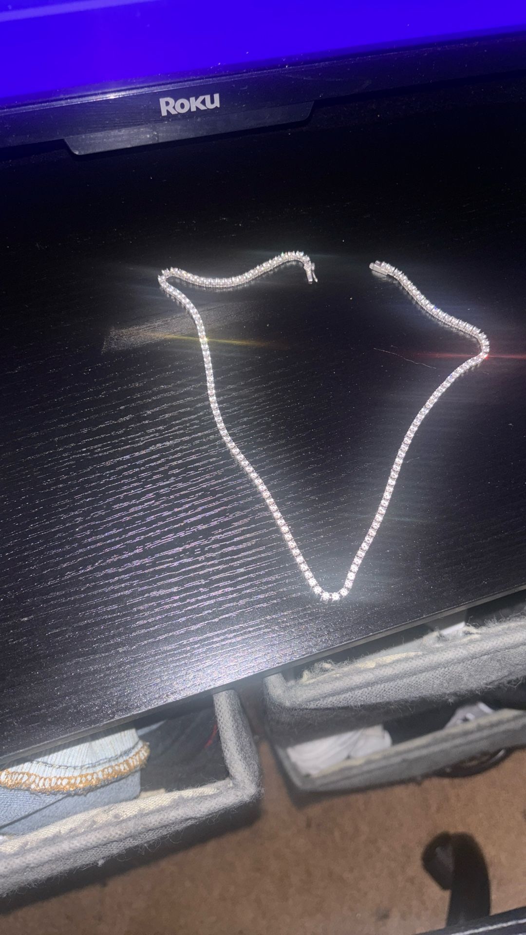 Silver & Diamond Necklace