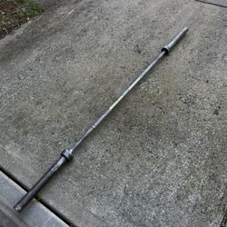 Used best sale olympic barbell