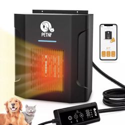 Dog House Heater,Pet House Heater with Thermostat&WiFi APP Remote