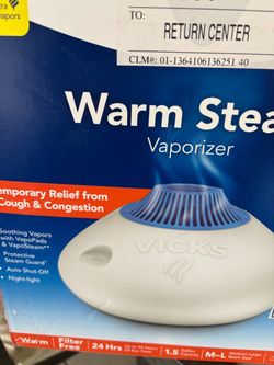 Vicks Warm Steam Humidifier