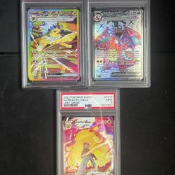 PSA GRADED Pokemon cards 