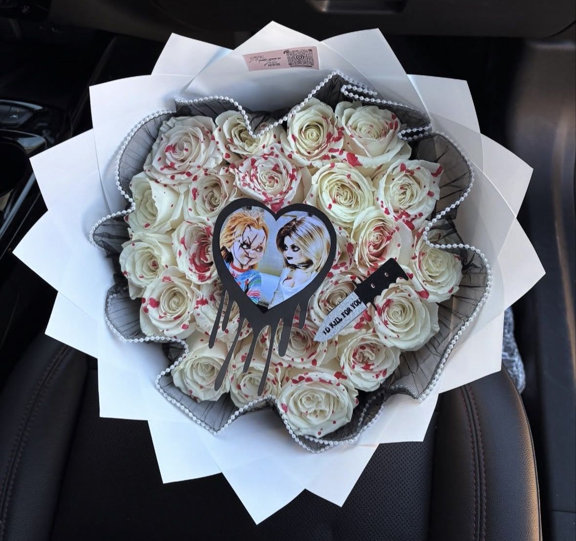 Chucky and tiffany bouquet