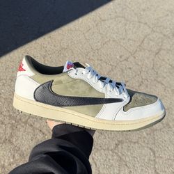 Jordan 1 Low Travis Scott Medium Olive