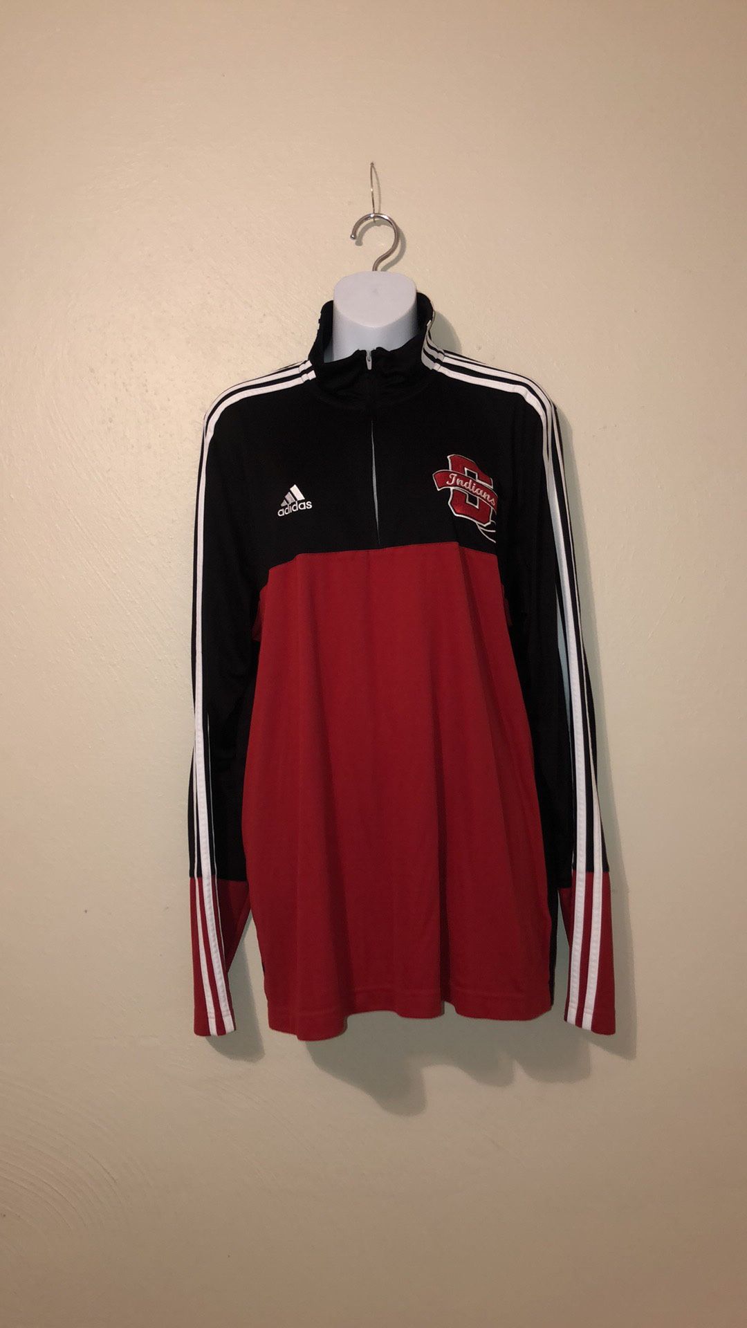 Size xl Adidas Sissonsville Indians athletic shirt with pockets