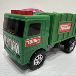 TONKA VINTAGE GARBAGE TRUCK WITH LIGHTS AND SOUNDS - 7 INCH