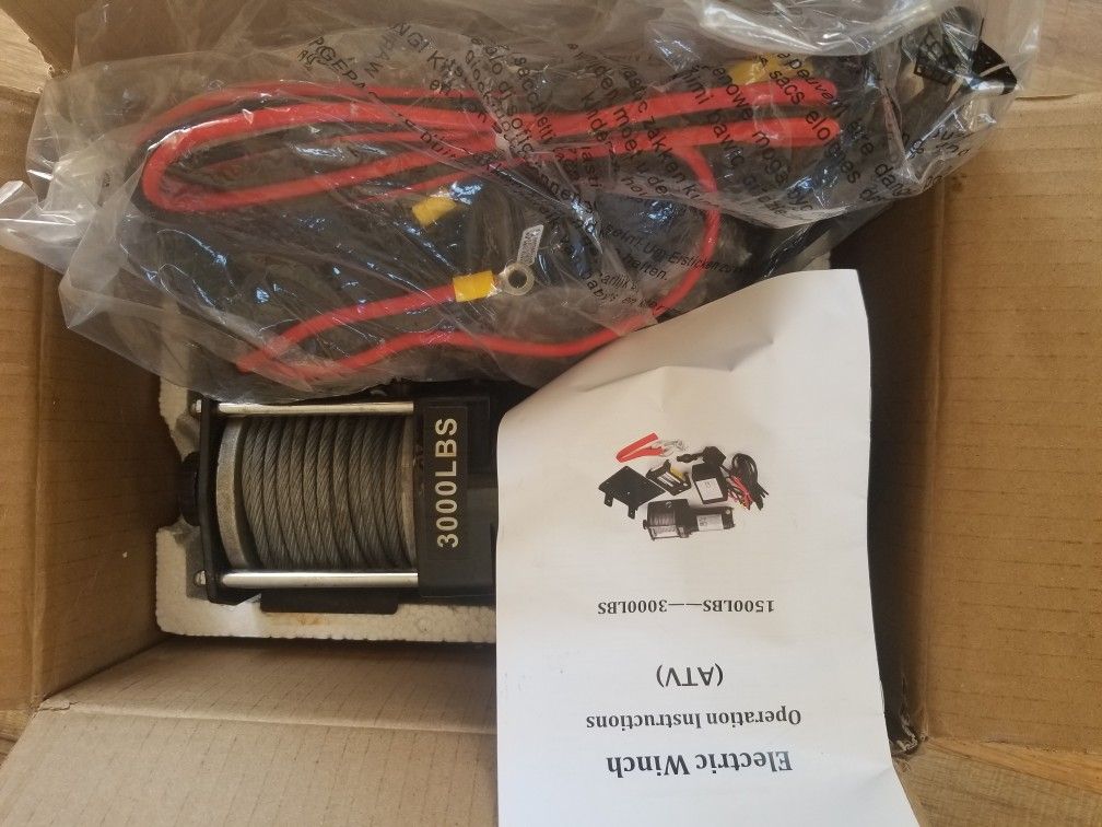 Winch Set New Open Box