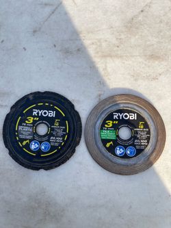 RYOBI 3 in. Multi-Material Cut-Off Wheel Set