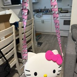 Hello Kitty Rubber Purse NWT