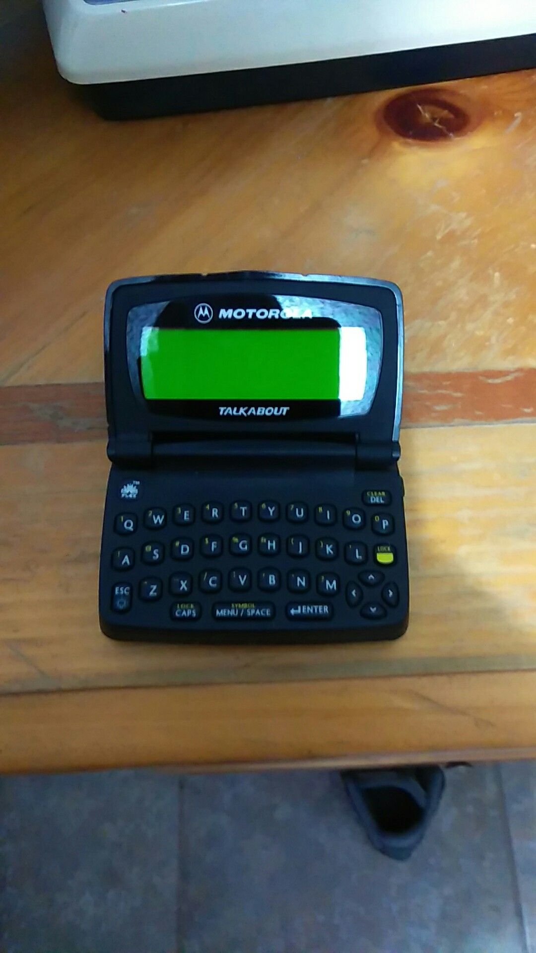Classic two way pager from skytel