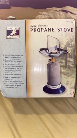 Single burner propane