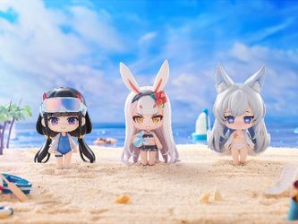 Azur Lane Beach Day Chibi Figure Set! (3 Pack)