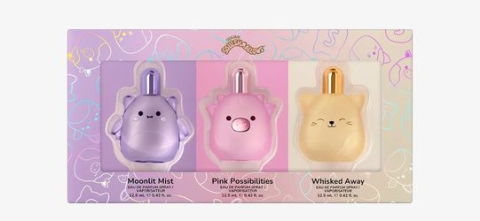 Squishmallows Fragrances' 3-Piece Coffret Set